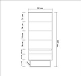 Polica za knjige Rea