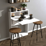 Sklopivi stol Bracked – Bijela