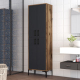 Višenamjenski kabinet Berlin A - orah, antracit