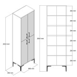 Višenamjenski kabinet Berlin A – Bijela