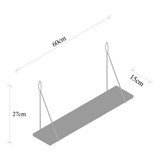 Zidna polica Amarilis