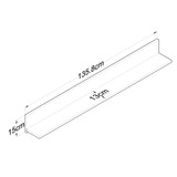 Zidna polica E5 - 226 (prikaz, stručni).