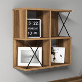 Zidna polica Ekstra - orah Zidna polica Ekstra - orah