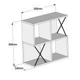 Zidna polica Ekstra – Bijela Zidna polica Ekstra – Bijela