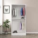 Ormar Kale Lanac ogledalo bijeli - 190