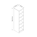 Ormar Kale Raflı 210 - Dore