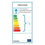 Stropna svjetiljka Barette - zlato