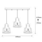 Stropna svjetiljka Endüstri - MR - 782