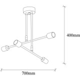 Stropna svjetiljka Cvijet - 161 - AV Stropna svjetiljka Cvijet - 161 - AV