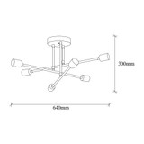 Stropna svjetiljka Cvijet - 174-AV Stropna svjetiljka Cvijet - 174-AV