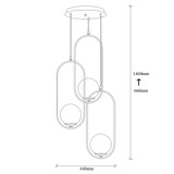 Stropna svjetiljka Mudoni - MR - 935