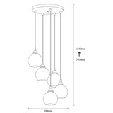 Stropna svjetiljka Dimljeni - 012