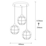 Stropna svjetiljka Tellini - MR - 1001