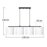 Stropna svjetiljka Valiz - 4716