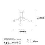 Stropna svjetiljka Viraj - 10875