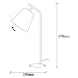 Stolna lampa Salihini - MR-620