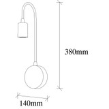 Zidna lampa Baston - 3282