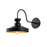 Zidna lampa Berceste - 182CRNI-A
