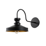 Zidna lampa Berceste - 182CRNI-A