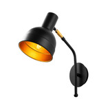 Zidna lampa Berceste - 183CRNI-A