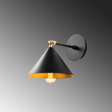 Zidna lampa Berceste - 185CRNI-A