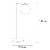 Zidna lampa Daisy-147-ML