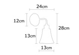 Zidna lampa Foča - N-131