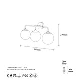 Zidna lampa Truba - 12208