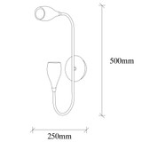 Zidna lampa Kadeh - 3211