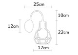 Zidna lampa Kapadokya - N-1160