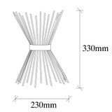 Zidna lampa Kirpi - 3091