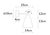 Zidna lampa Manavgat - N-616