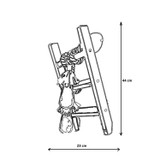 Zidna lampa Merdiven Halat Aplik