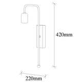 Zidna lampa Mama - 3501