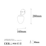 Zidna lampa Ns - 10675