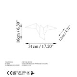 Zidna lampa Pacalı - 13502 - M
