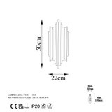 Zidna lampa Reis - 13340