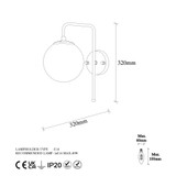 Zidna lampa Viran - 10945