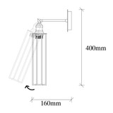 Zidna lampa Zumra - 705-A