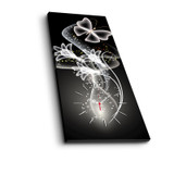 Ukrasni zidni sat od platna 3070CS-36