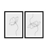 Ukrasno uokvireno MDF slikanje (2 komada) 2PSCTCIZ-008