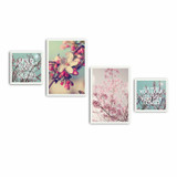 Ukrasno uokvireno MDF slikanje (4 komada) 4PBCT-05