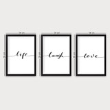 Ukrasna slika u okviru (3 komada) SET_041