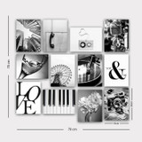 Dekorativna MDF slika (12 komada) 12MDF16YS