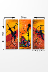 Dekorativna MDF slika (3 komada) MDF0012