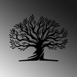 Dekorativni metalni zidni pribor Monumentalno drvo 18