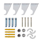 Ploča za grijanje bijela 465 x 900 mm