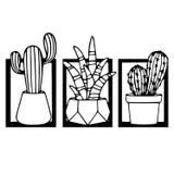 Dekorativni metalni zidni pribor Nazen