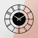 Dekorativni metalni zidni sat Enzoclock - S011