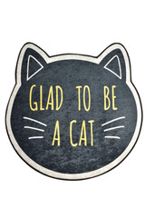 tepih (100 cm) Mačje lice